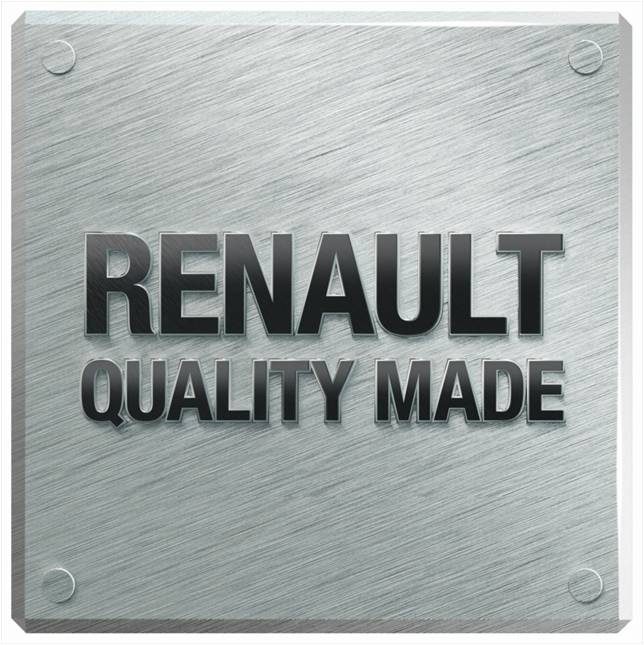 renault quality made logo