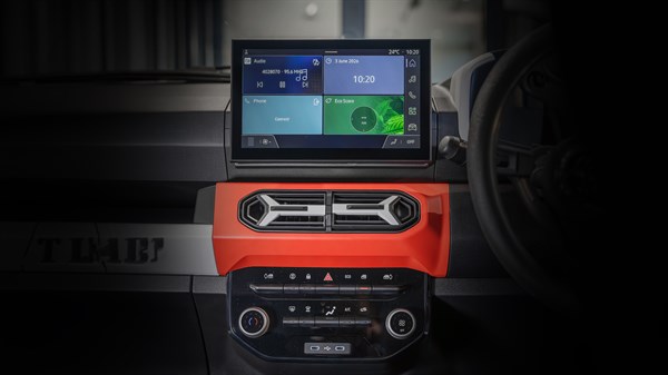 Renault kwid E-Tech 100% electric - smartphone mirroring
