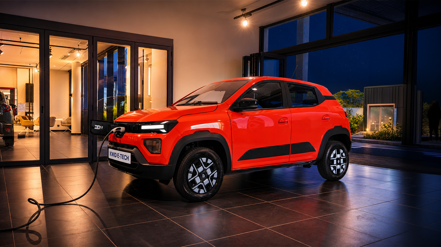 Renault kwid E-Tech 100% electric - design