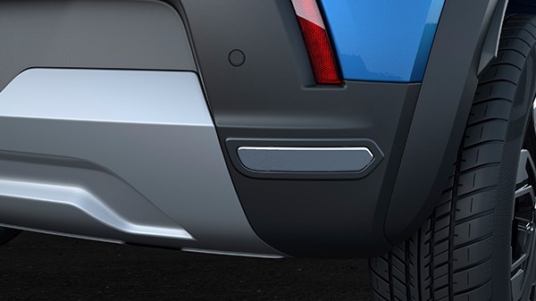 bumper corner protector - with chrome insert