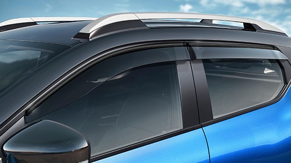 wind deflector - black