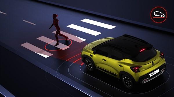 EBD with brake assist - Renault Kiger