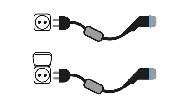 Renault kwid E-Tech 100% electric - optional cable