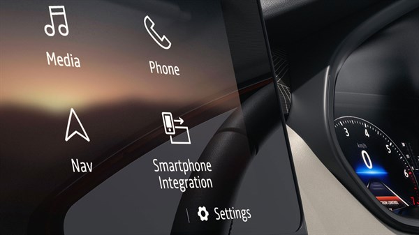 Renault Triber - console touchscreen
