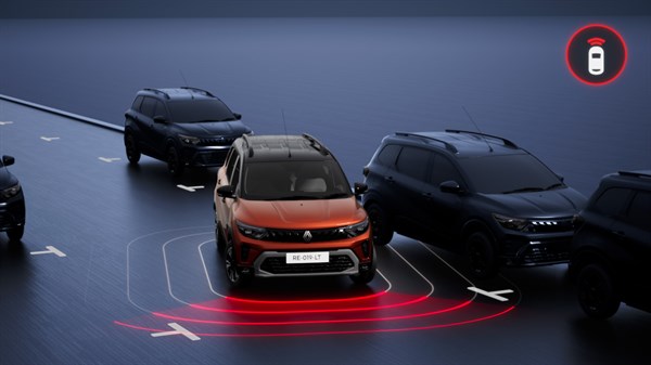 Renault Triber - front parking sensors