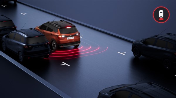 Renault Triber - rear parking sensors