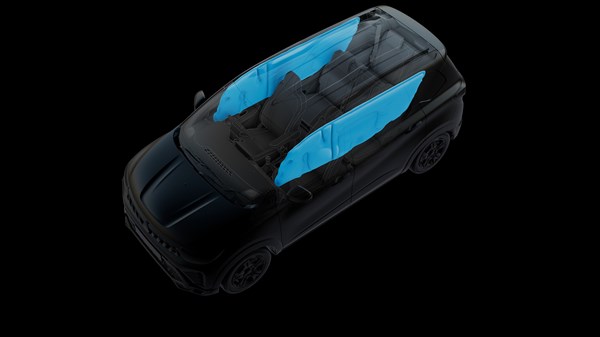 Renault Triber - curtain airbags
