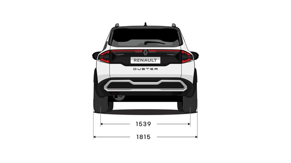 dimensions - Renault Duster