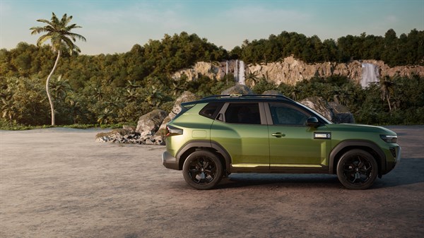 rugged and bold design - Renault Duster