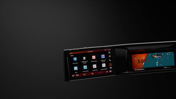dual openR screens - Renault Duster