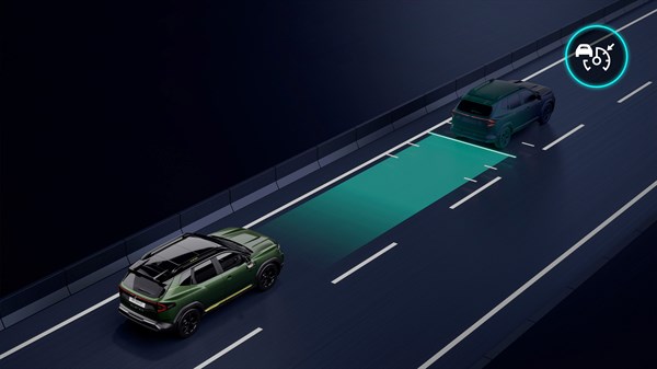 Renault Duster - adaptative cruise control