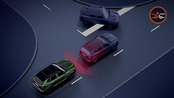 Renault Duster - active emergency braking system