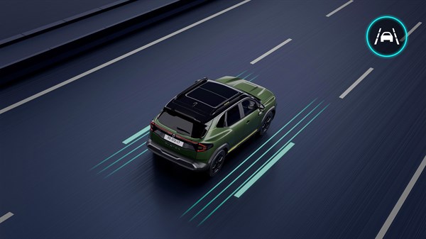 Renault Duster - lane keeping assist