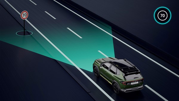 Renault Duster - traffic sign recognition