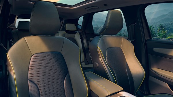 Renault Duster - upholstery detail