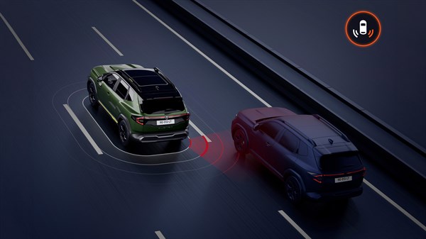 blind spot warning - Renault Duster