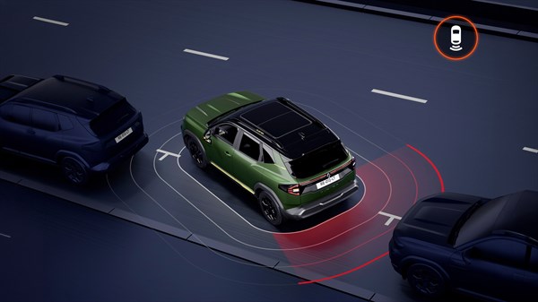 rear park assist - Renault Duster