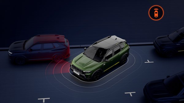 front park assist - Renault Duster