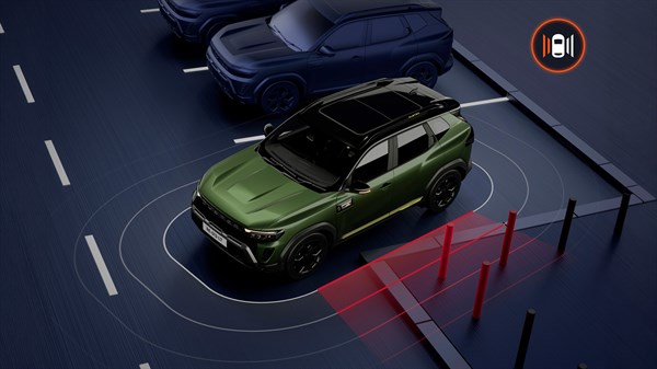 side park assist - Renault Duster