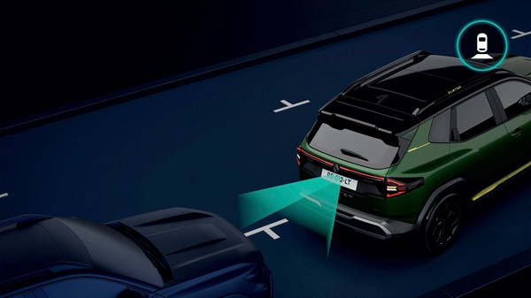 rear view camera - Renault Duster