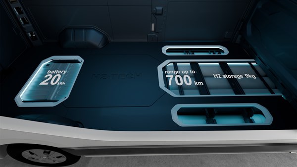 autonomie Renault Master H2-Tech Prototype