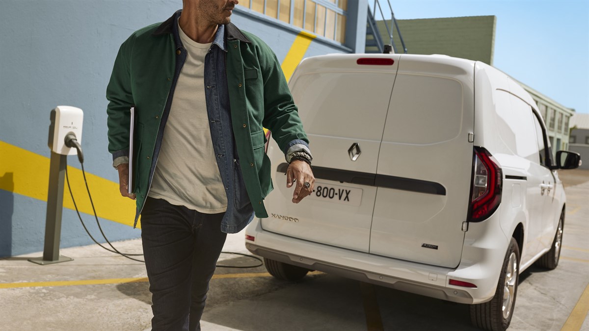 Renault Kangoo Van E-Tech electric - loading volume