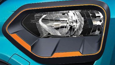 SUV
styled headlamps
